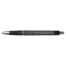 Marineblauwe gepersonaliseerde naam pen