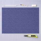 Marineblauwe Glitters Tissuepapier (Craft)