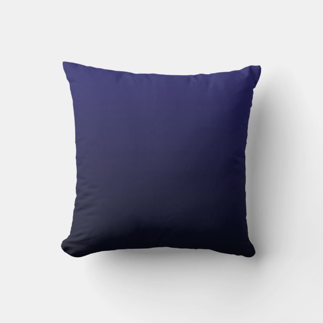 Marineblauwe moderne trendy decoratie kussen (Voorkant)