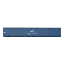 Marineblauwe Persoonlijke Naam Elegante Stijl