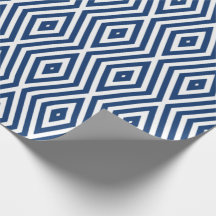 Marineblauwe stemmingen diamanten chevrons