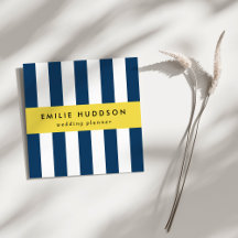 Marineblauwe strepen, witte strepen, gestreept pat