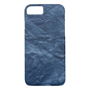 marineblauwe textuur Case-Mate iPhone case