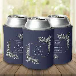 Marineblauwe trouw groene bladplanten koeler