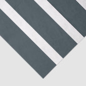 Marineblauwe Verticale Strepen Tissuepapier (Detail)