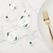 Marinebloemen, Blauwe bloemen, Groen, Baby shower Confetti (Groep)