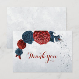 marinebloemen botanisch bedankkaart