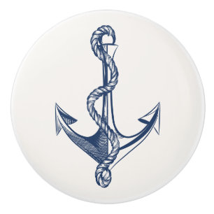 marineboot Nautical Anchor Lake House Boat Keramische Knop