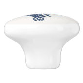  marineboot Nautical Anchor Lake House Boat Keramische Knop (Zijkant)