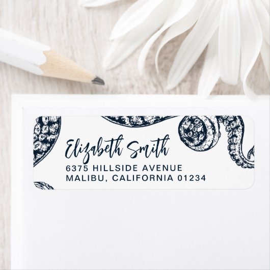 Marinecoctopus retouradreslabels etiket (Insitu)