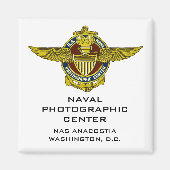 MARINEFOTOGRAFISCH CENTRUM (Kleur) Magneet (Voorkant)