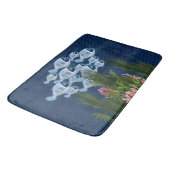 Marinegetextureerde vis, roze koraal badmat (Gekanteld)