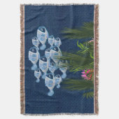 Marinegetextureerde vis, roze koraal deken (Voorkant Verticaal)