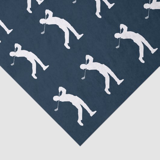 marinegolfers-silhouet tissuepapier (Detail)