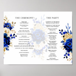 marinegoudbloemen poster