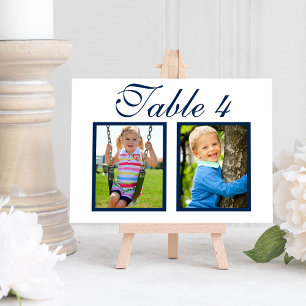 Marinegrens Kindertijd Fototafel Nummerkaart Kaart