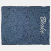  marinekijk personaliseren fleece deken (Voorkant (Horizontaal))