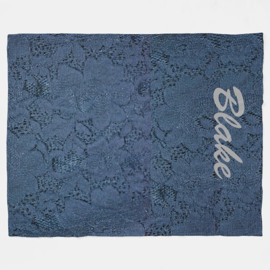  marinekijk personaliseren fleece deken (Voorkant (Horizontaal))