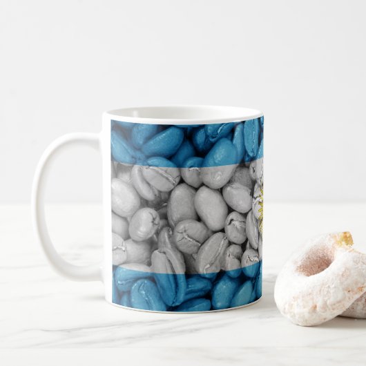 Marinekoffie van Argentinië Koffiemok (Met donut)