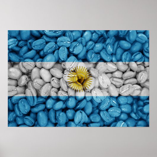 Marinekoffie van Argentinië Poster (Voorkant)