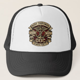 Marinekorpslidmaat DOC Truckerhoed Trucker Pet