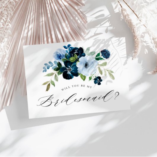 marinelichtblauw wordt mijn bruidskaart uitnodiging briefkaart