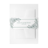  marinelijn uitnodigingen wikkel (Voorkant Voorbeeld)