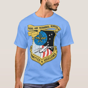 Marineluchtterminal Norfolk wo TXT X T-shirt