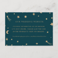 Marinemaan Gouden Sterren Bruiloft Website | RSVP 