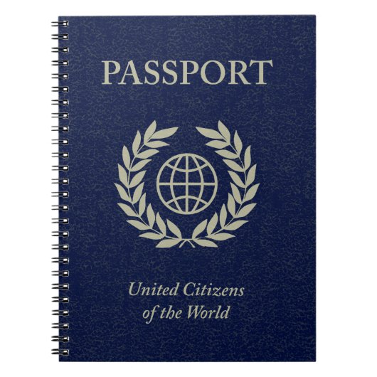 marinepaspoort notitieboek (Voorkant)