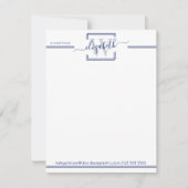 marineprofessional | Van de schrijftafel van Note  Bedankkaart (Voorkant)