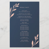 Marineprogramma voor Geometrische olievakkeremonie (Achterkant)