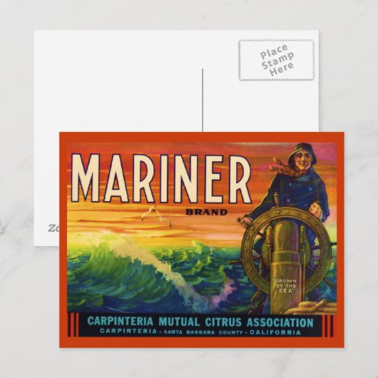 Mariner Briefkaart (Voorkant / Achterkant)