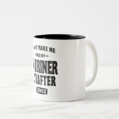 Mariner Drafter-beroep Tweekleurige Koffiemok (Voorkant rechts)