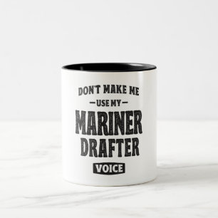 Mariner Drafter-beroep Tweekleurige Koffiemok