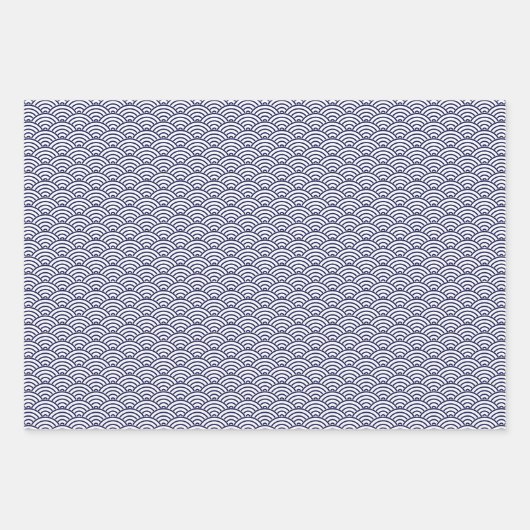  marineroze Koinobori visschaliepatroon Inpakpapier Vel (Voorkant 3)