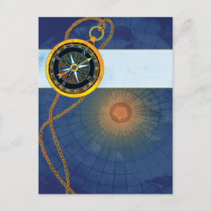 Mariner's Compass Business Promotie Briefkaart