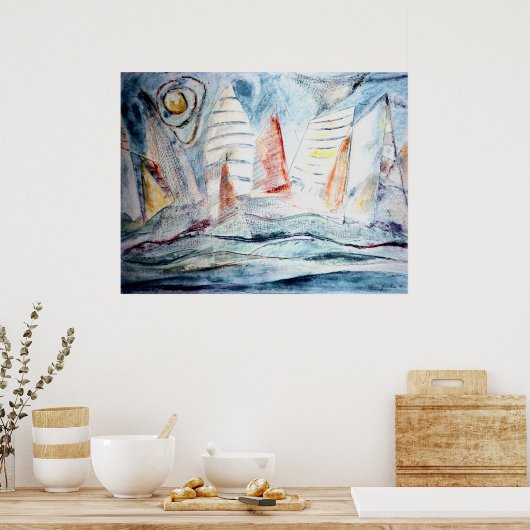 Mariners' Mirage Poster (Keuken)