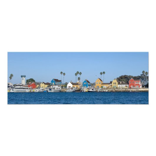 Mariner's Village - Marina Del Rey, CA Foto Afdruk (Voorkant)