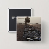 Marines bevestigen slingerbelastingen vierkante button 5,1 cm (Voorkant /achterkant)