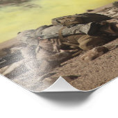 Marines bieden zekerheid foto afdruk (Hoek)