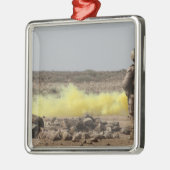 Marines bieden zekerheid metalen ornament (Links)