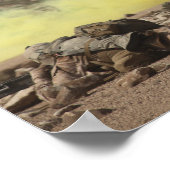 Marines bieden zekerheid poster (Hoek)