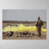 Marines bieden zekerheid poster (Voorkant)