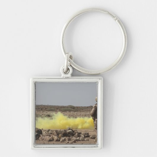 Marines bieden zekerheid sleutelhanger (Voorkant)