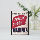Marines Briefkaart (Staand voorkant)