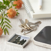 Marines en Sailors in de gaskamer Sleutelhanger (Zijkant)