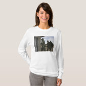 Marines en Sailors in de gaskamer T-shirt (Voorkant volledig)