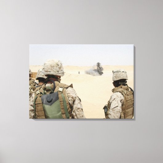 Marines en zeilors canvas afdruk (Voorkant)