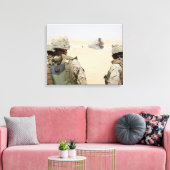 Marines en zeilors canvas afdruk (Insitu (Woonkamer))